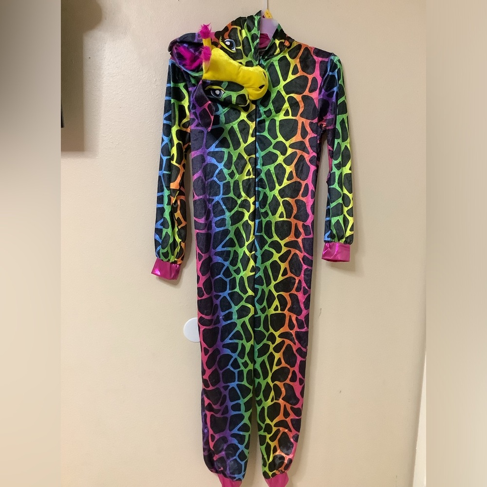 Animal hoodie Jumpsuit Halloween girl costume - Picture 2 of 5